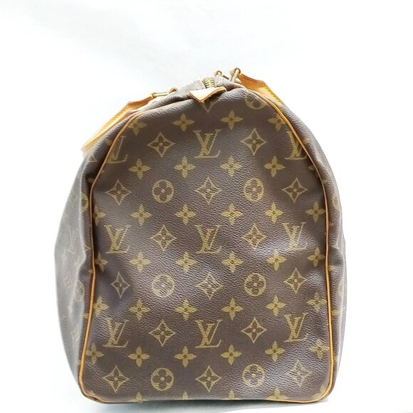 Authentic Louis Vuitton Boston Bag Keepall 50 Brown Monogram mn454-120825 - Picture 3 of 9